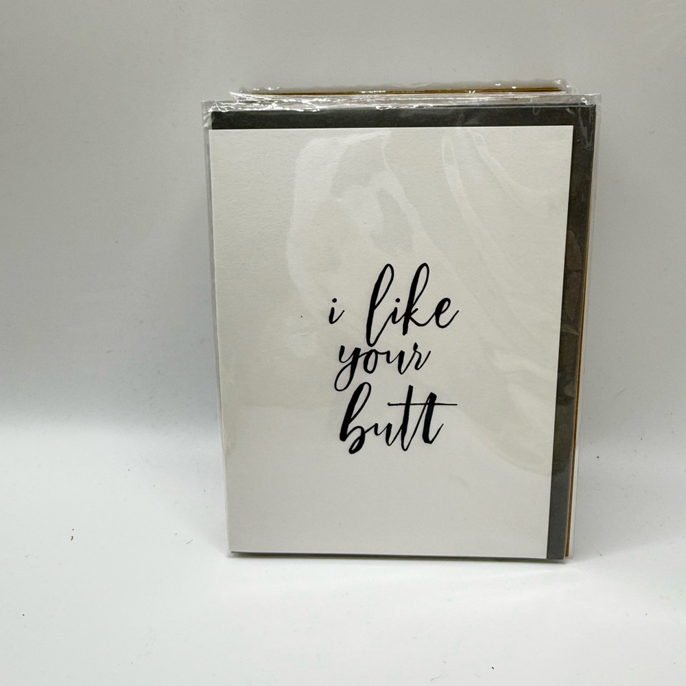 Greeting Card: I Like Your Butt